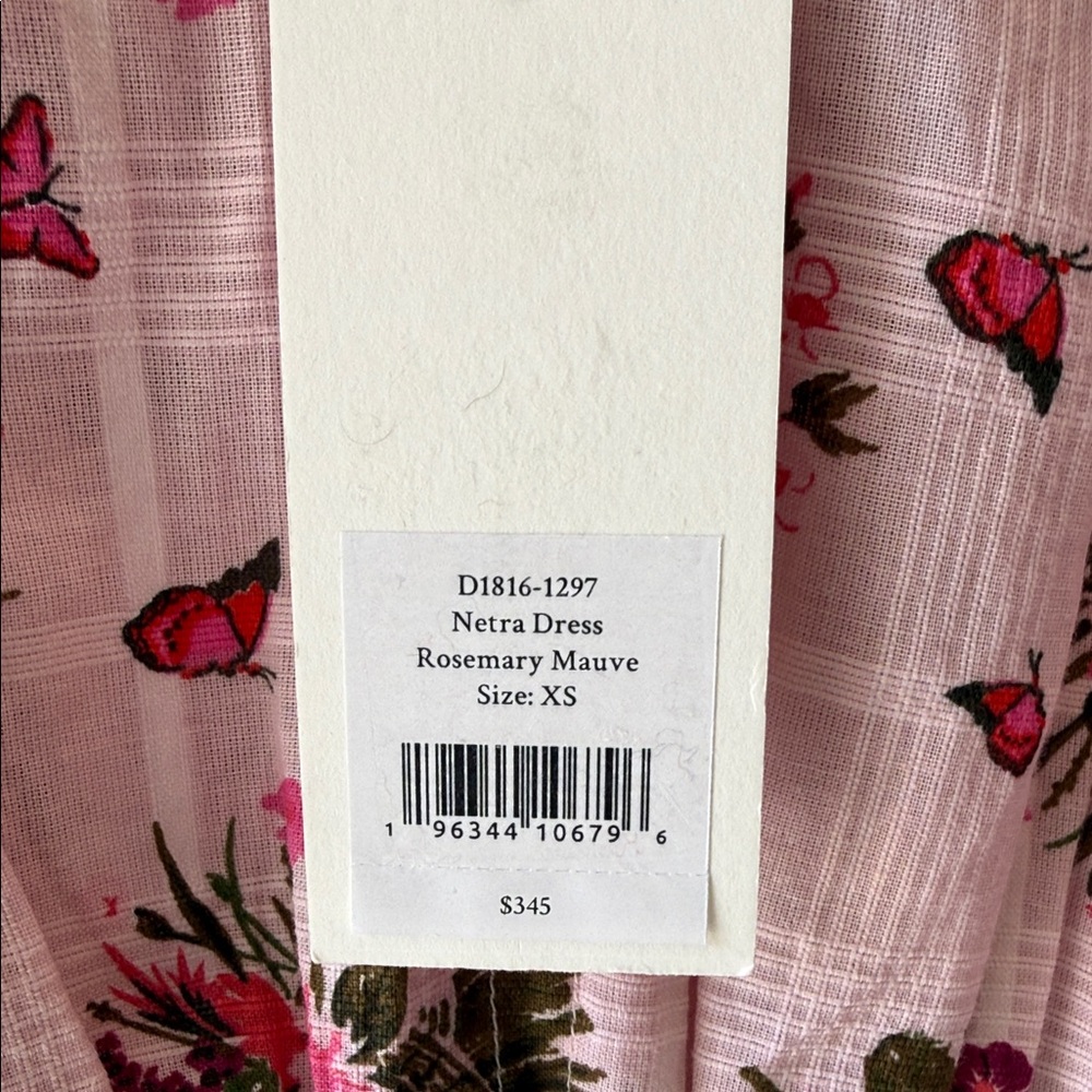 LoveShackFancy Pink Floral Smocked Dress - Picture 7 of 13